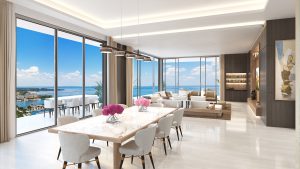 Artist's Rendering of North Penthouse Great Room