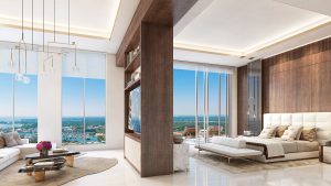 Artist's Rendering of Royal South Penthouse Owner's Suite